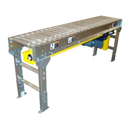 Omni Metalcraft Omni Metalcraft Lineshaft 3' Drive Conveyor - 1.9" Dia. 26"BF, 1/2 HP LSDS1.9X16-26-3-3-F60-0.5-CD